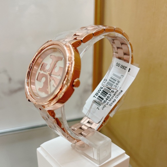Tory burch Miller Rose Gold Watch - NEW main image 5